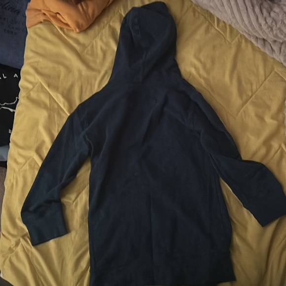 Aéropostale Navy Blue Half-Sleeve Hoodie - Picture 2 of 4